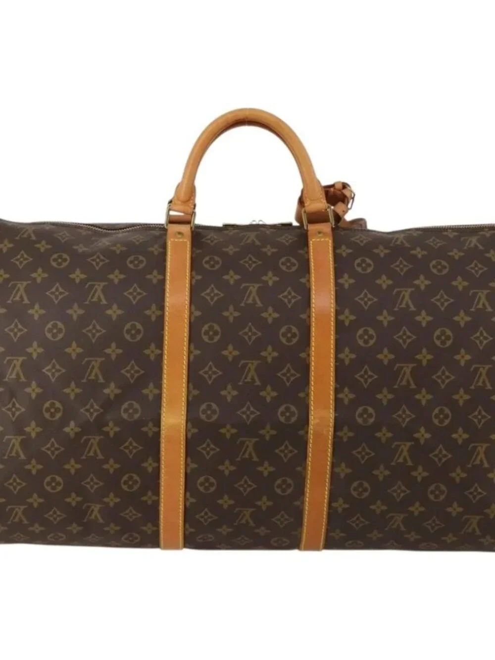 LOUIS VUITTON Monogram Keepall 60 Boston Bag M41422 LV Auth ep14883V